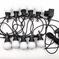 G50 Lamp 25LED Garland Fairy String Lights White Wedding Christmas Decoration Outdoor For Holiday Party 2024 Street Camp Decor