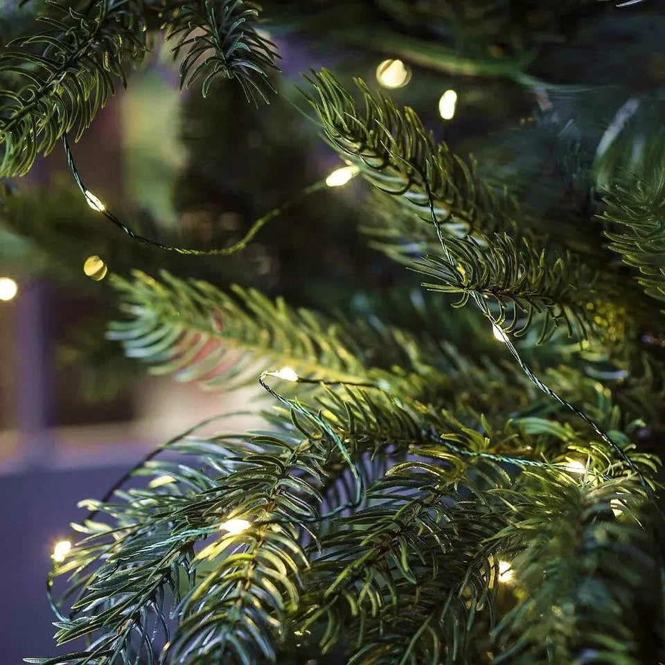 LED String Light Green Wire Fairy Lights Christmas Garland For New Year Christmas Tree Party Street Home Decoration